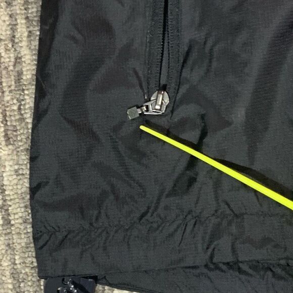 North End Womens Large All Climate Wear Hooded Lexus Jacket Black Zip Snap Front - Picture 3 of 8